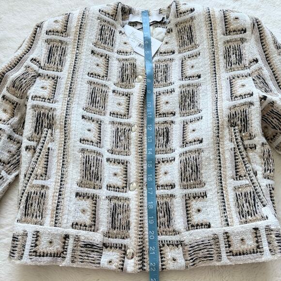 NWT!!! IRO Paris Lullia Embroide jacket size 34 FR or 4 US Retail 1395$ - Picture 8 of 11